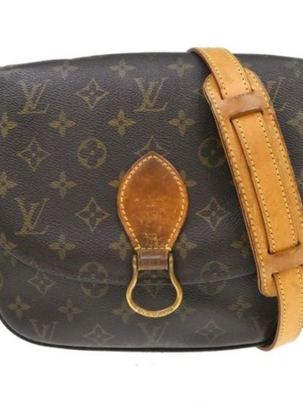 Best06 LOUIS VUITTON SAINT CLOUD GM SHOULDER BAG MONOGRAM M51242 TH0021 YQ05790